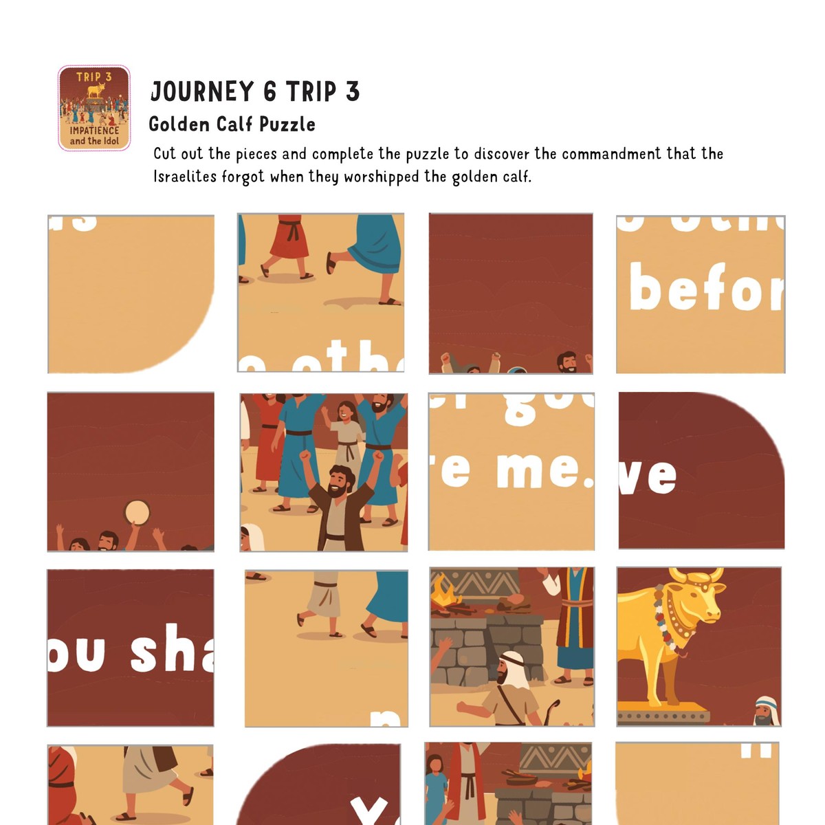 Trip 3 - Golden Calf Puzzle